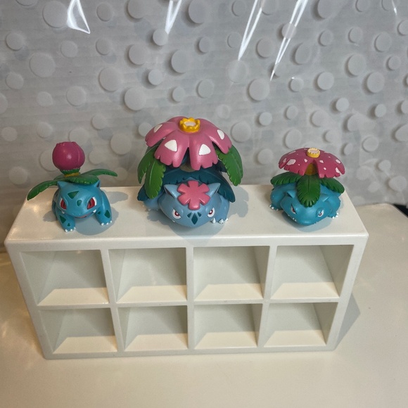 Pokemon Nintendo Takara TOMY Venusaur battle figures - Picture 1 of 10